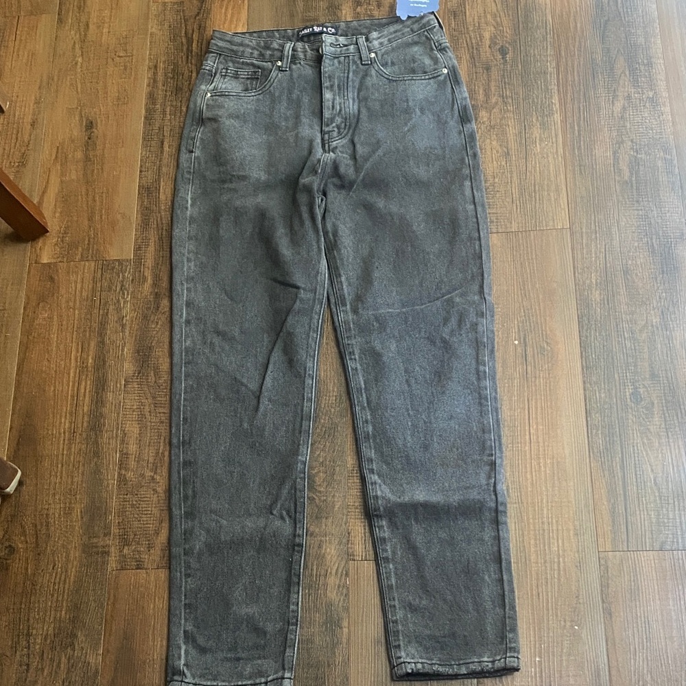 High Rise Charcoal Jeans - Picture 3 of 13